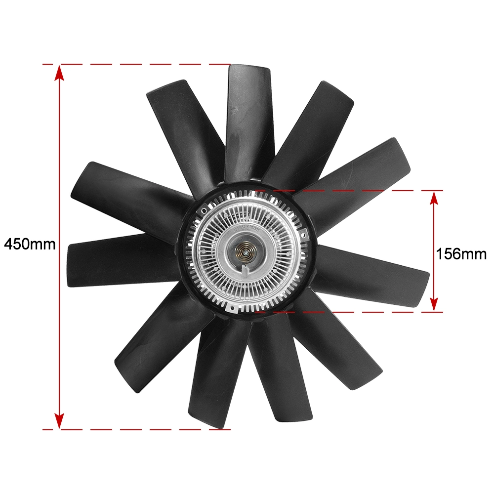 Radiateur de refroidissement du moteur, Embrayage visqueux du ventilateur à huile en silicone pour Mitsubishi Renalt.