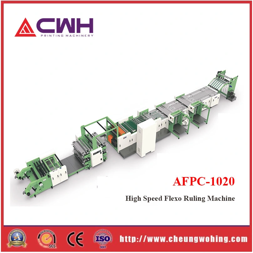 High Speed Flexo Ruling Machine, Exercise Book Machine, Cover Feeder