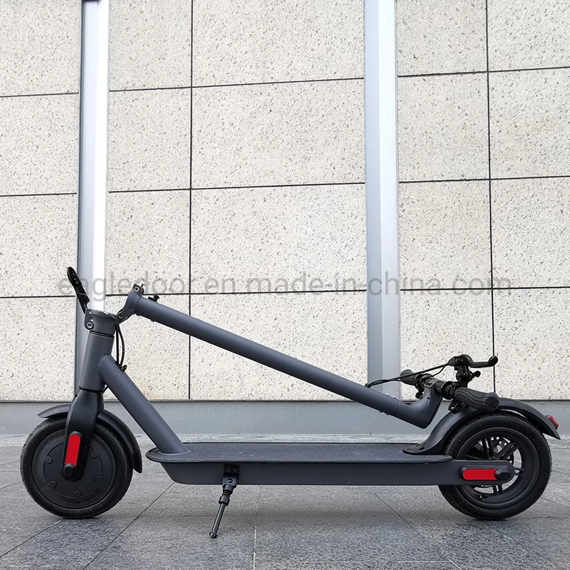 Электрический скутер для взрослых складной легкий электрический скейтборд с рекуператом энергии, белый/черный