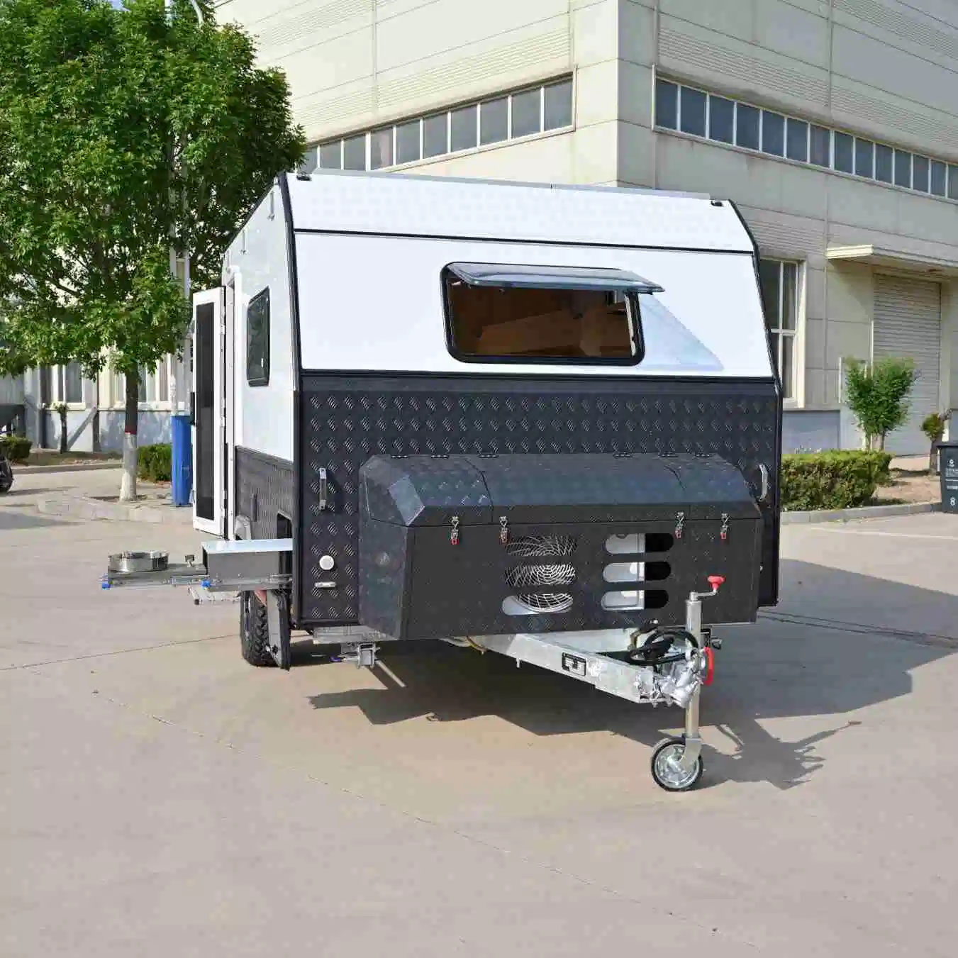 Rvs Motorcycle European Travel Trailers Slide on Truck Camper Trailer