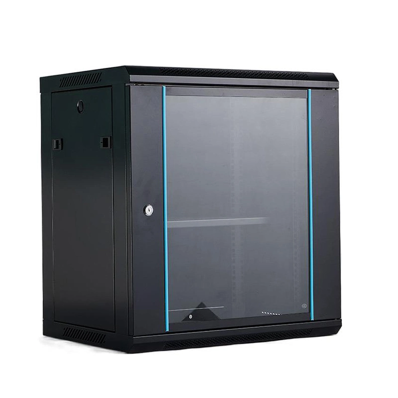 Battery Cabinet. Solid Mesh and Glass Door. 12u 600*600mm