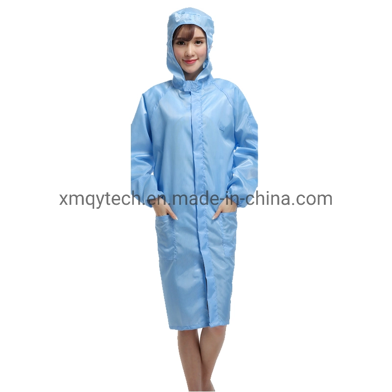 Cleanroom Antistatic Garment Lab Gown ESD Protective Clothing Workwear Clothes