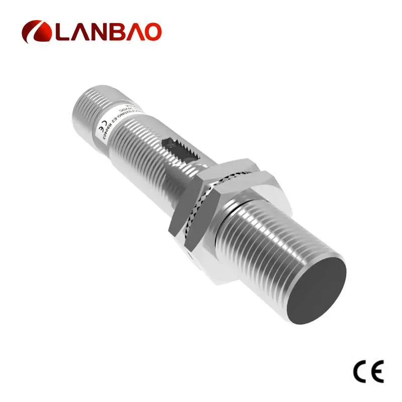 Lanbao M12 Photoelectric Sensor Diffuse Reflection PNP Nc IP67 15cm Distance