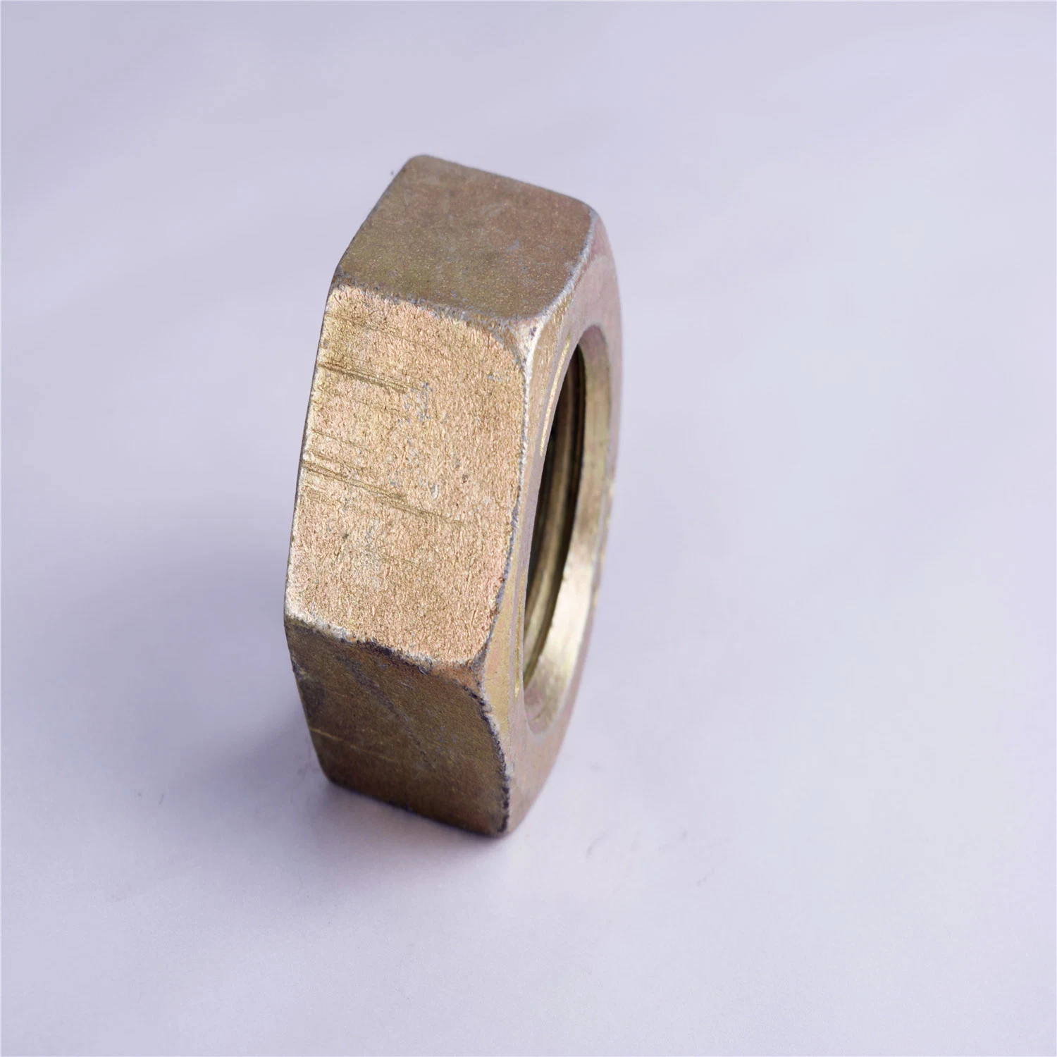 Factory Outlet ASTM A194 Heavy Hex Nuts with Yellow Zinc Plated