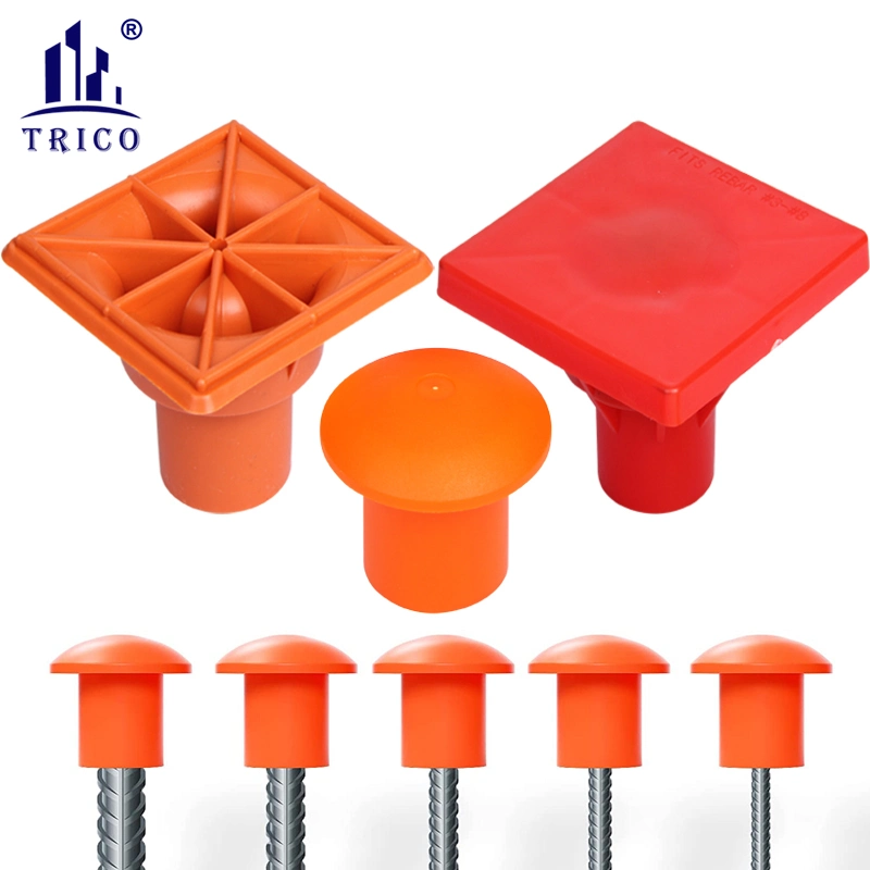 Plastic Safety Rebar Cap for Concrete Construction