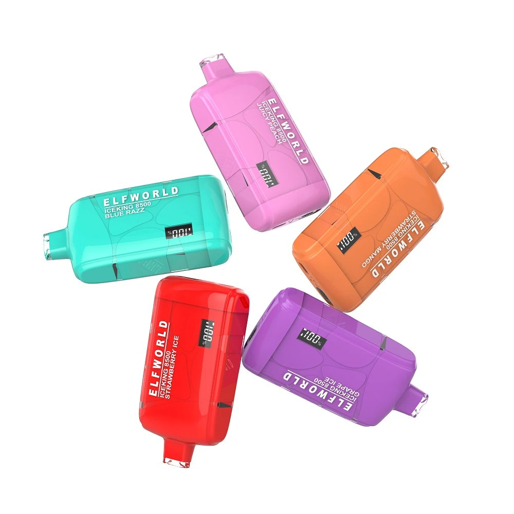 Wholesale/Supplier mesh Coil Disposable/Chargeable Vape Elf World Pod Device 600 2500 5000 6000 7000 7500 8000 8500 9000 10000 12000 Vaporisateur à barres Puff E Plume de forme de cigarette