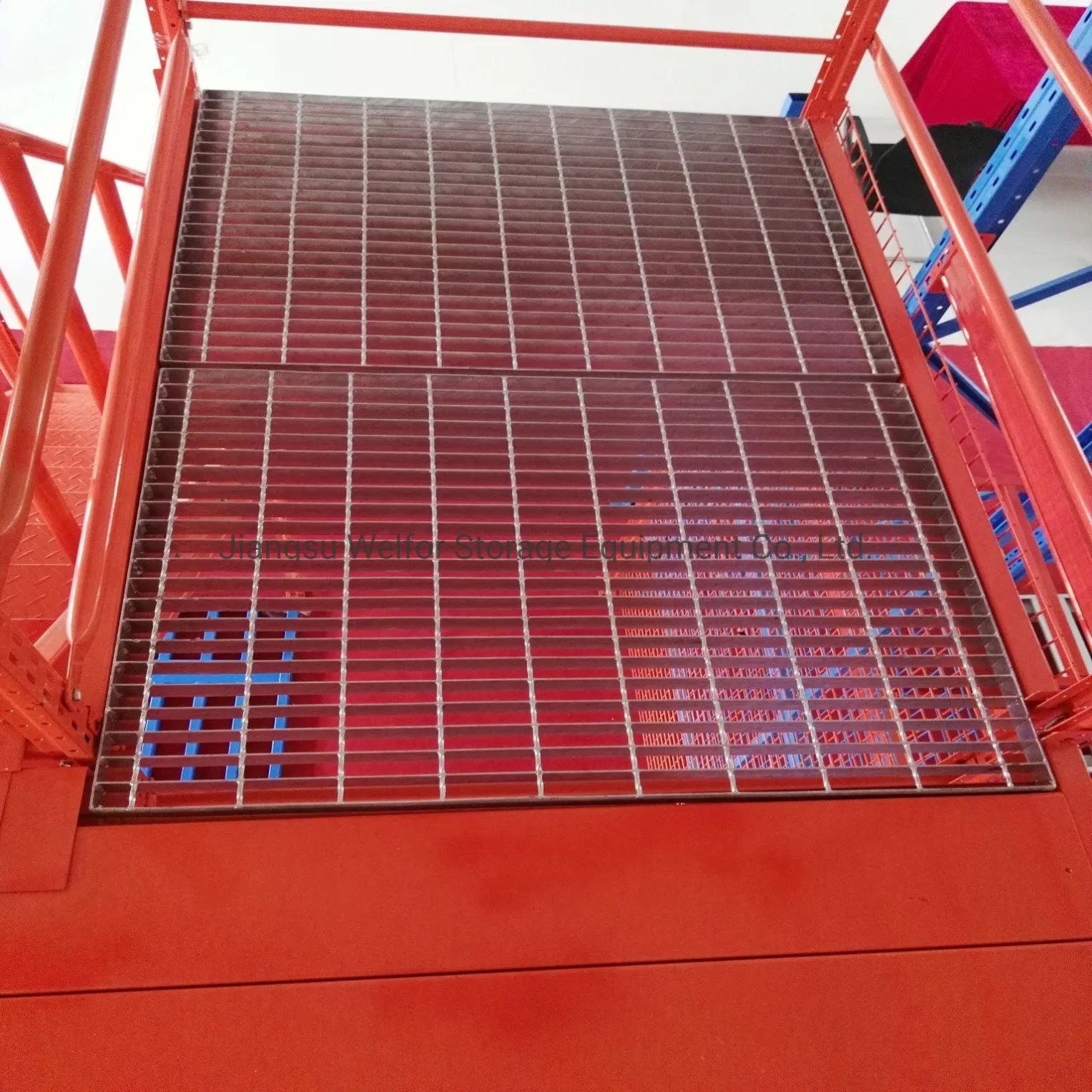 Metal Medium Duty Warehouse Racking Multi-Level Mezzanine Floor