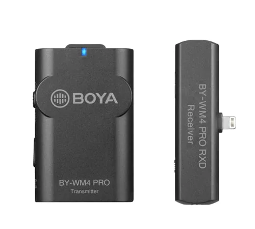 Par-wm4 PRO-K3 Boya 2.4G microphone sans fil pour les appareils Ios