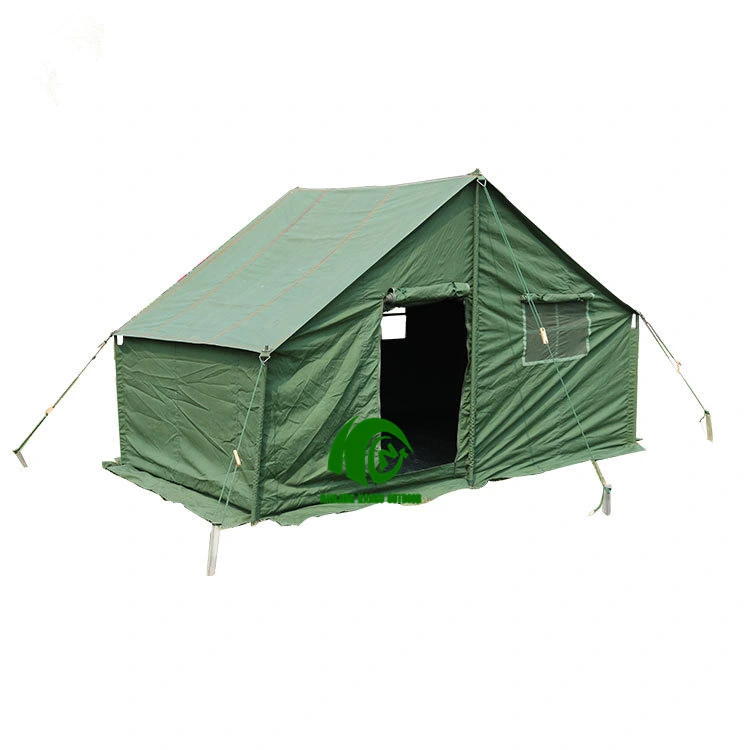 Kango Army Tent Military Metal Frame Canvas Tents