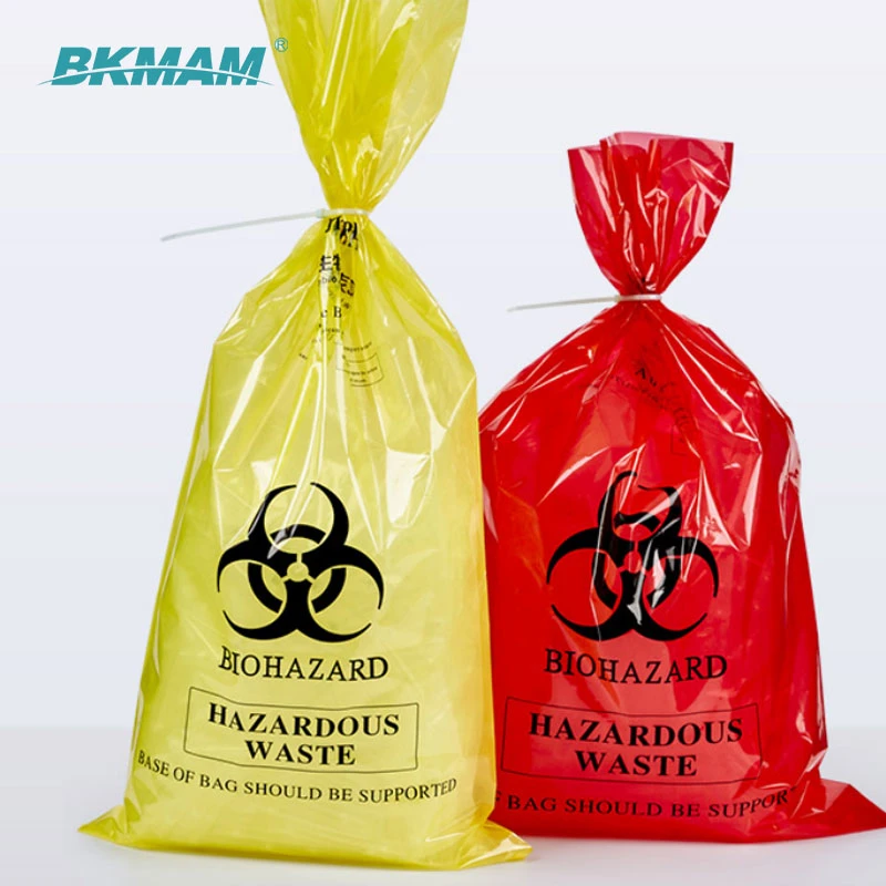 Medical Waste Packing High quality/High cost performance  Biohazard Garbage Waste Bag for Hospital Clinical