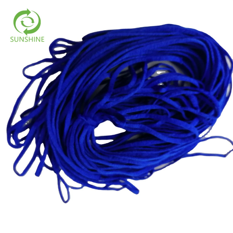 Round Type Elastic Earloop 3-5mm for Nonwoven Face Mask