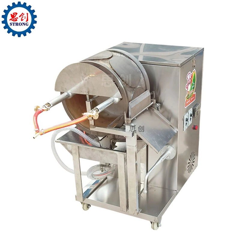 Stainless Steel Industrial Electric Heating Spring Roll Roast Duck Cake Machine