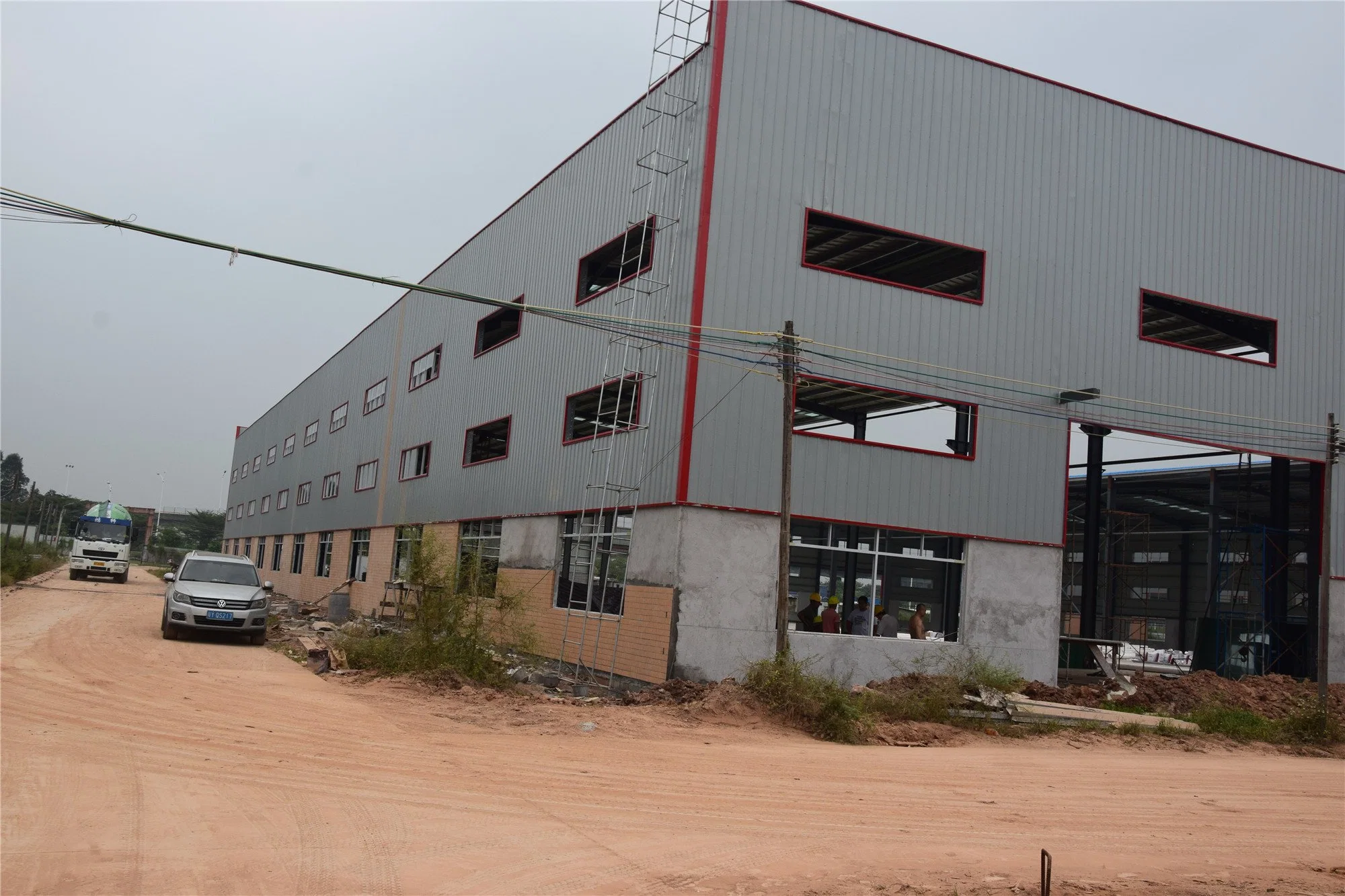 China Foshan High quality/High cost performance  High-Strength Industrial Prefabricated Steel Structure Workshop