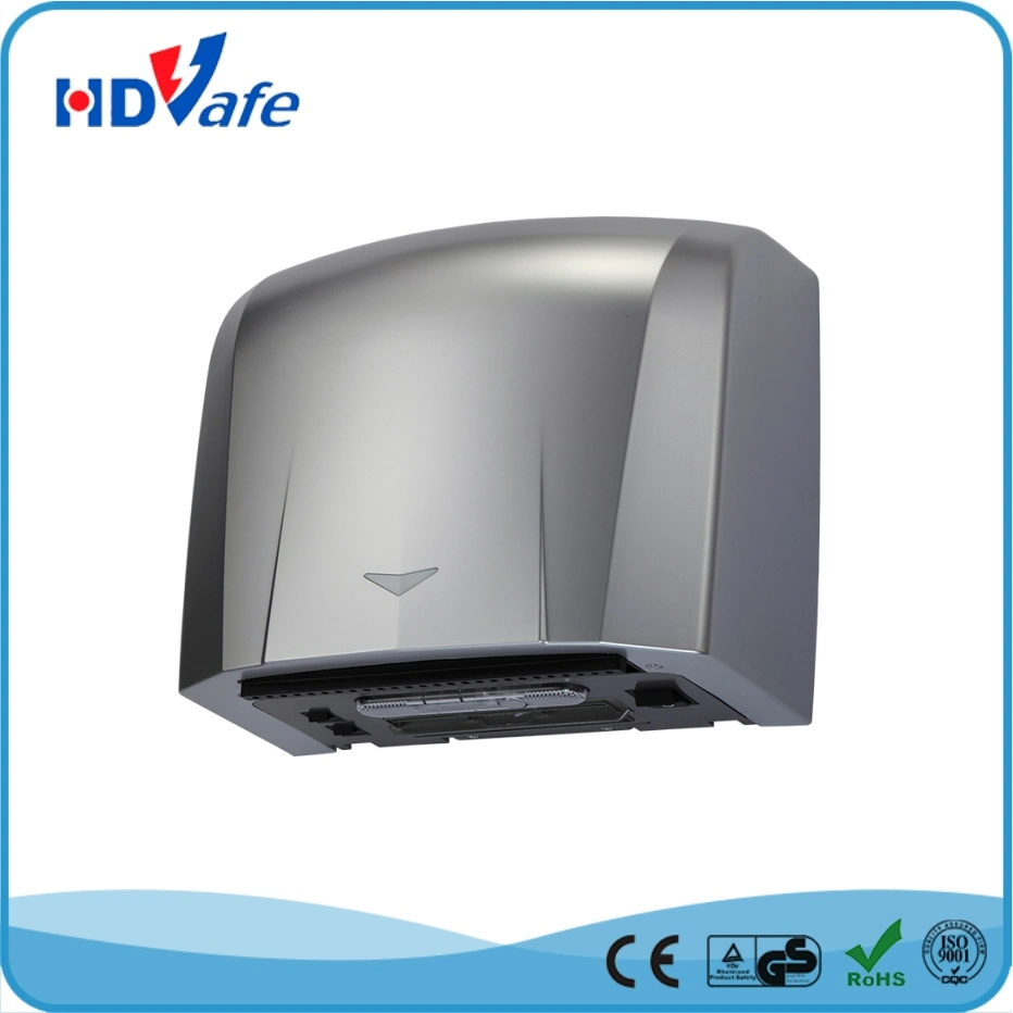 195mm Comfortable Safe Energy Saving Automatic Hand Dryer with Good Sales in USA, Europe