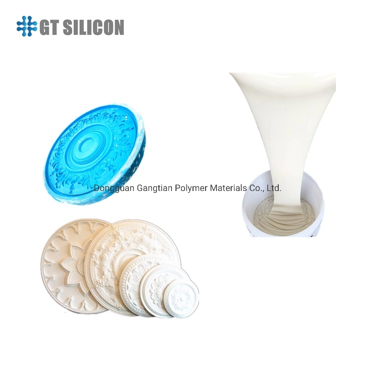 Tin Cure Silicone Rubber a: B 100: 2 RTV2 Liquid Silicone Rubber for Silicone Gypsum Mold Making