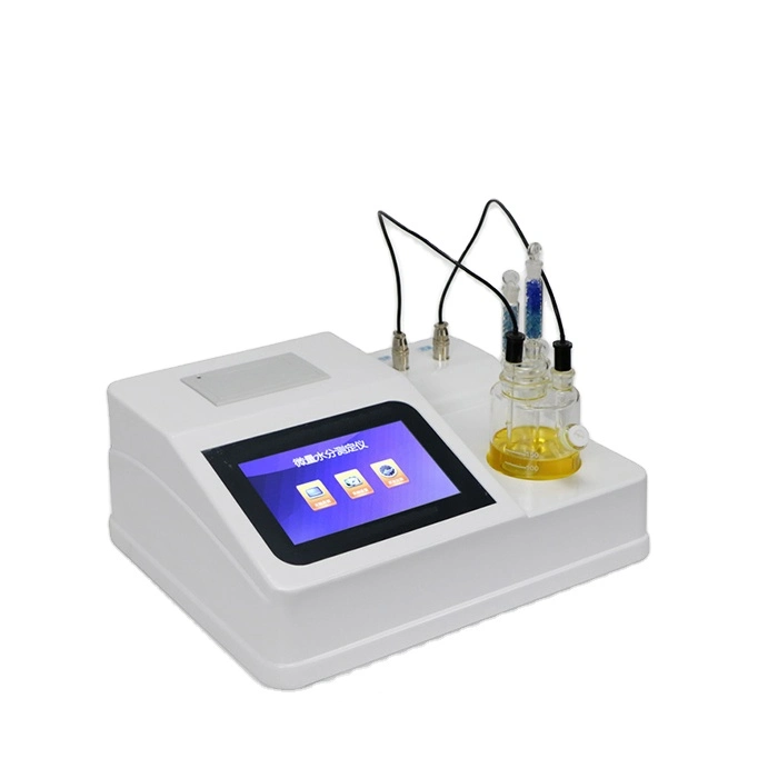 La norme ASTM D1533 D6304 l'eau dans isolants liquides Instrument de titration coulométrique Karl Fischer