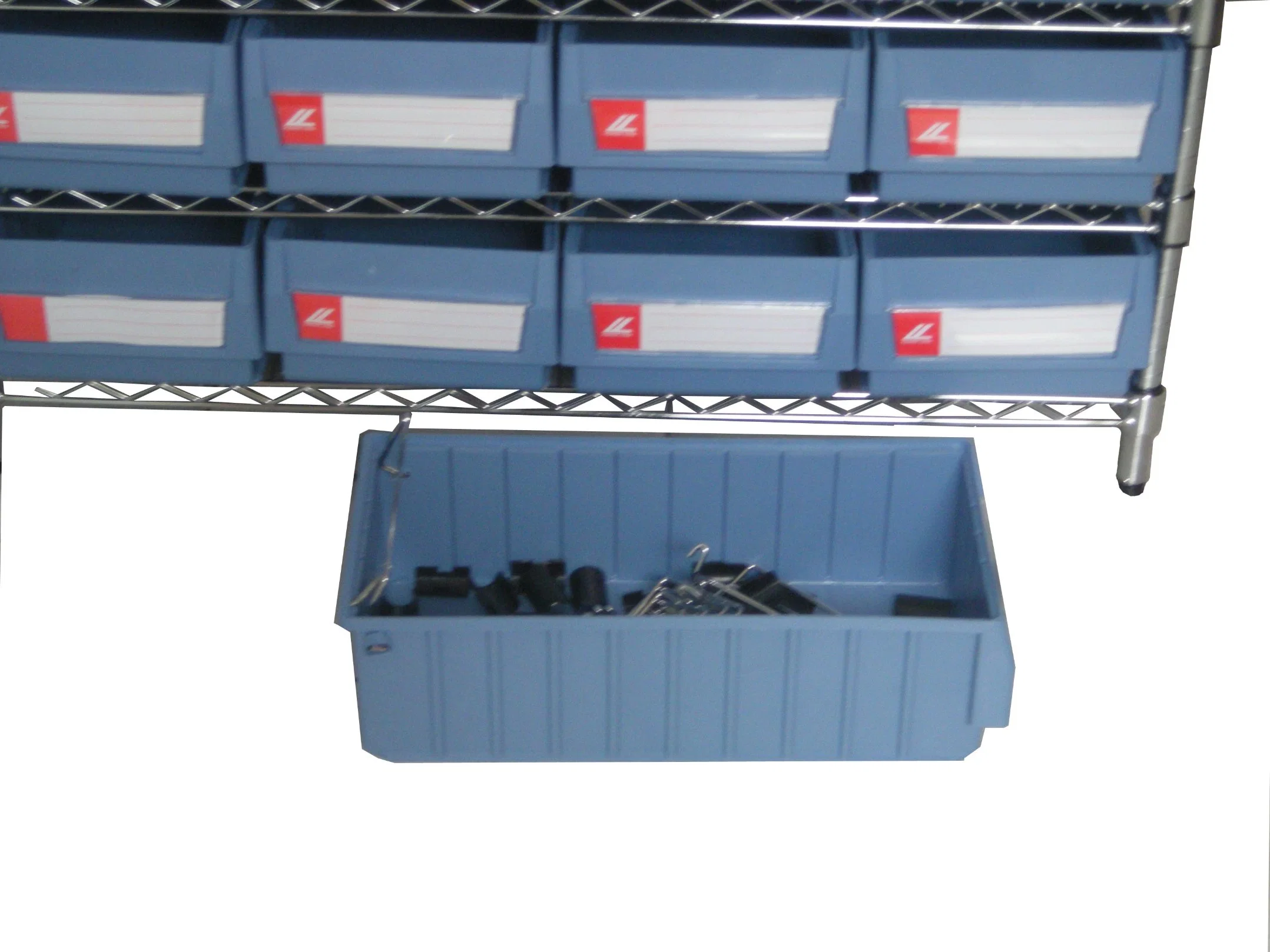 Widely Use Metal Storage Industry Wire Shelving with Storage Bin