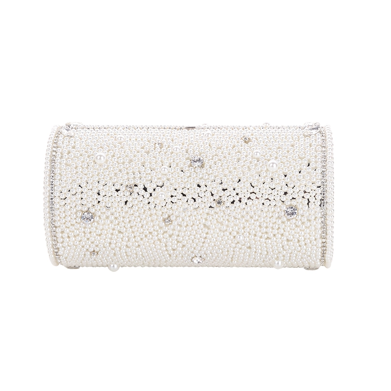 New Year Christmas Pearls Shoulder Evening Wedding Party Clutch Bag Women Handbag