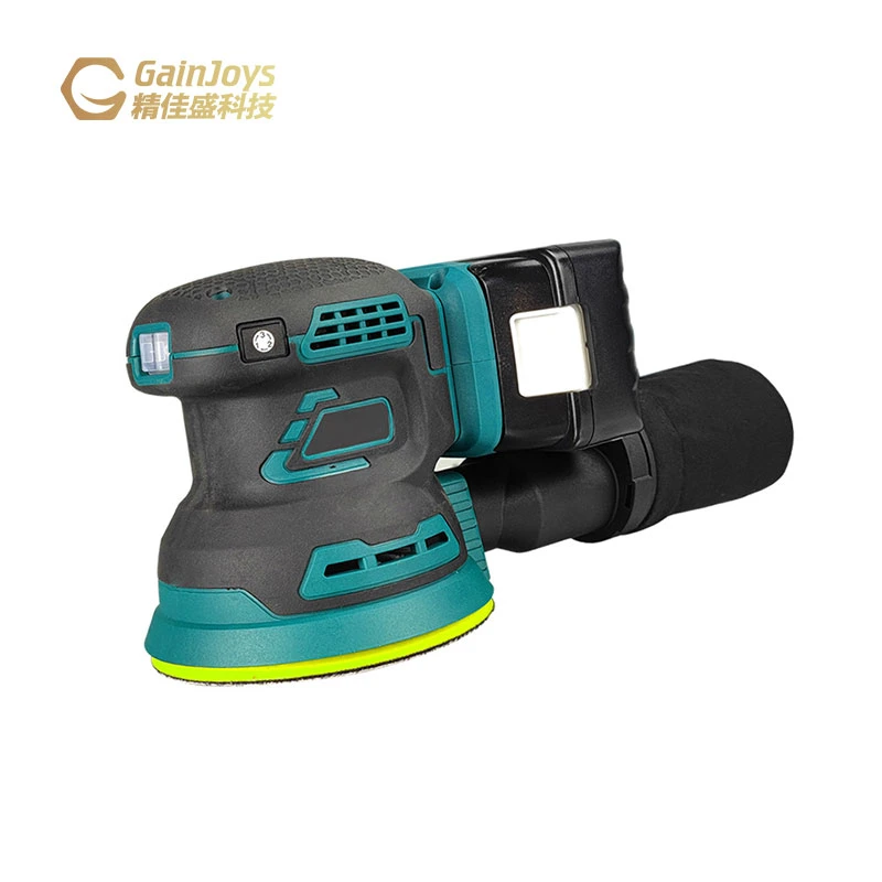 Gainjoys Wholesale/Supplier 21V Sander eléctrico Orbital Sander recargable Lijadoras de batería de litio