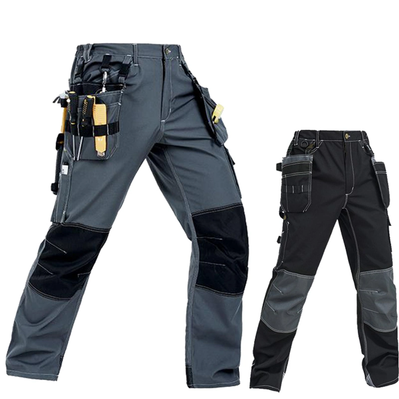 OEM Mens Pantalon travail avec plusieurs poches Cargo Pant de travail