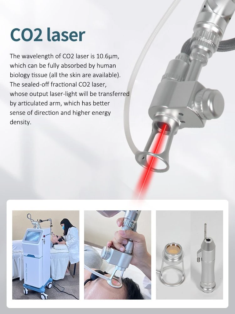 Fractional CO2 Laser Skin Removal Skin Care Tightening Beauty Machine RF CO2 Fractional Laser