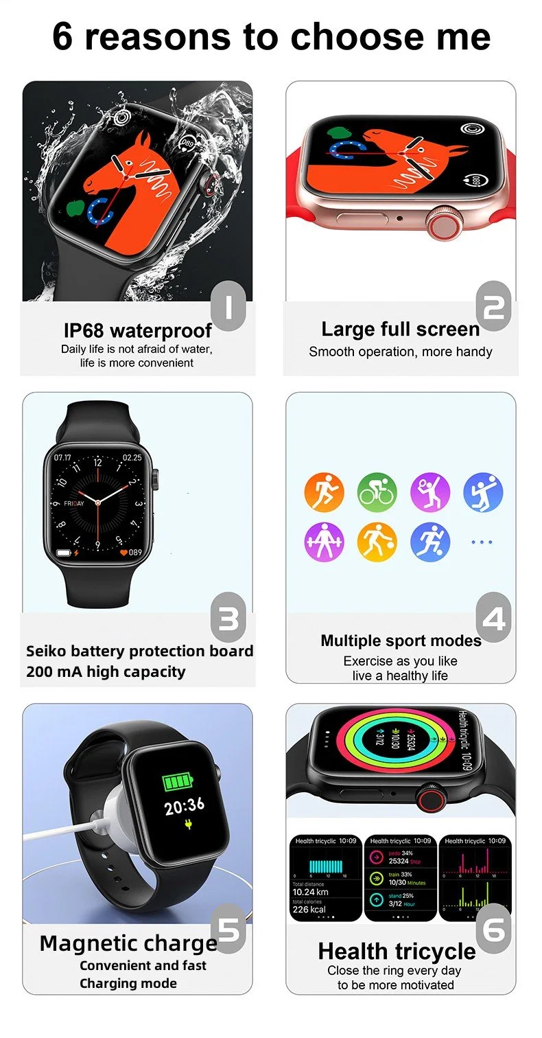 Wholesale/Supplier Price Sport Watch Belt Watch Band Silicone Watches Strap Smart Watch