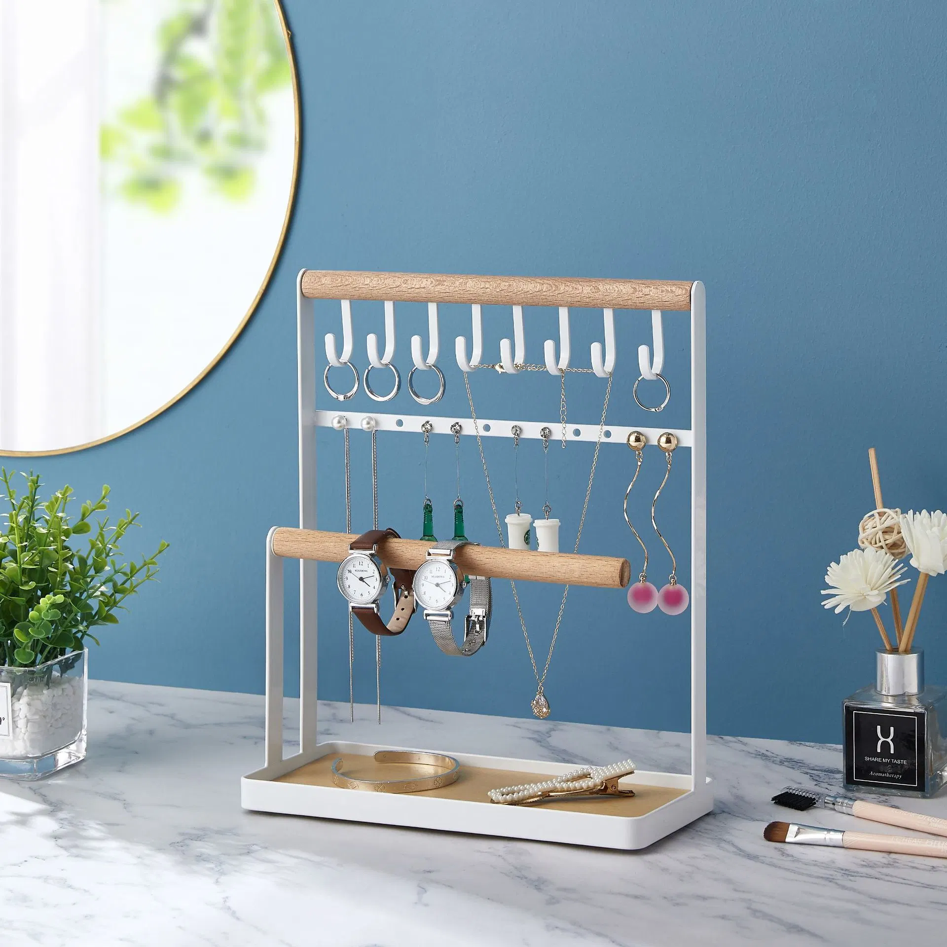 Jewelry Storage Rack Key Necklace Small Object Display Rack