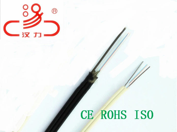 FTTH Drop Wire Optical Fiber Cable 2 C Made China