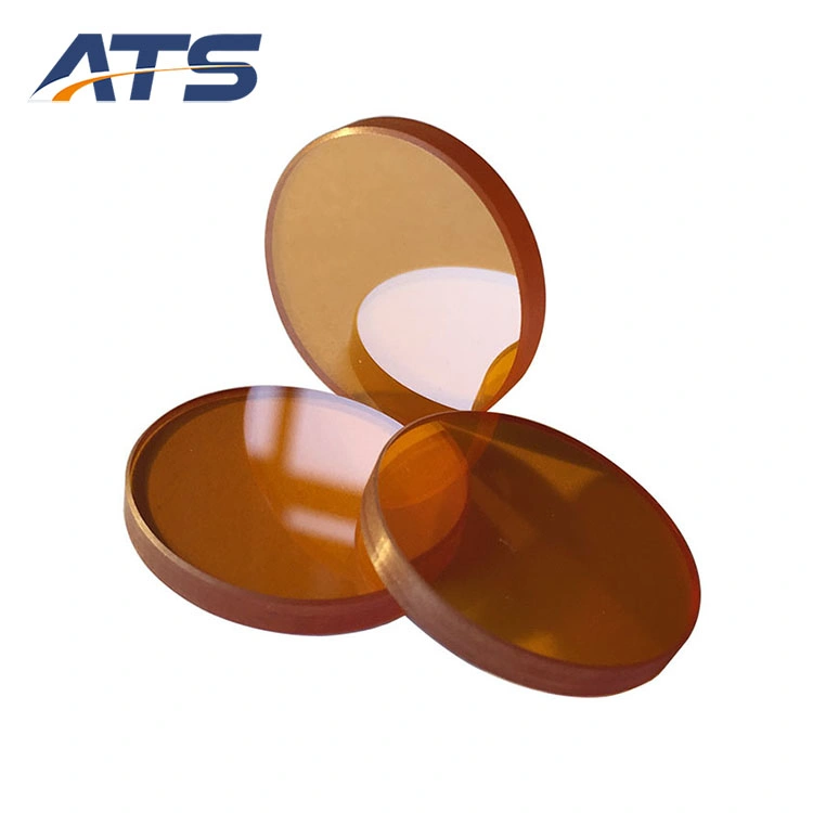 Polished Rounded Znse Zinc Selenide Optics Lens Blanks Supplier