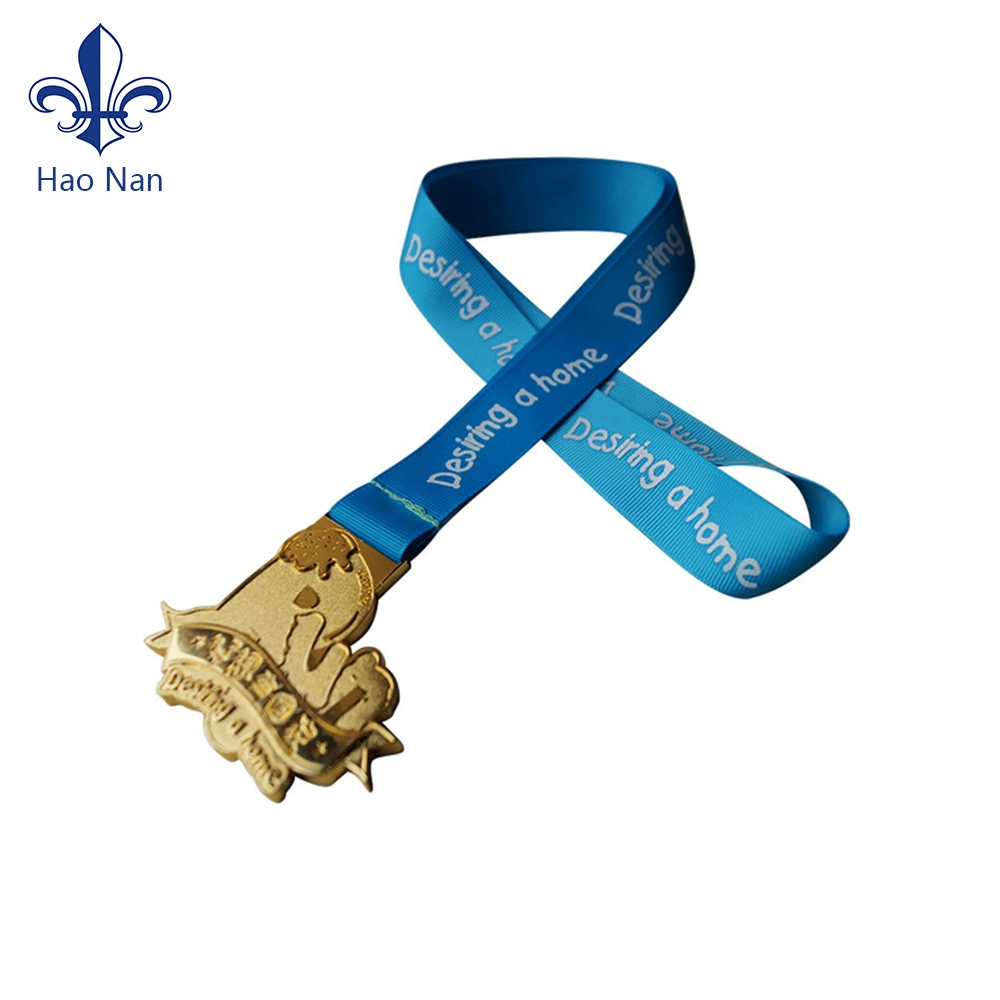 Stylish Unique Design Cute Logo Customized Medal Ribbon for Military