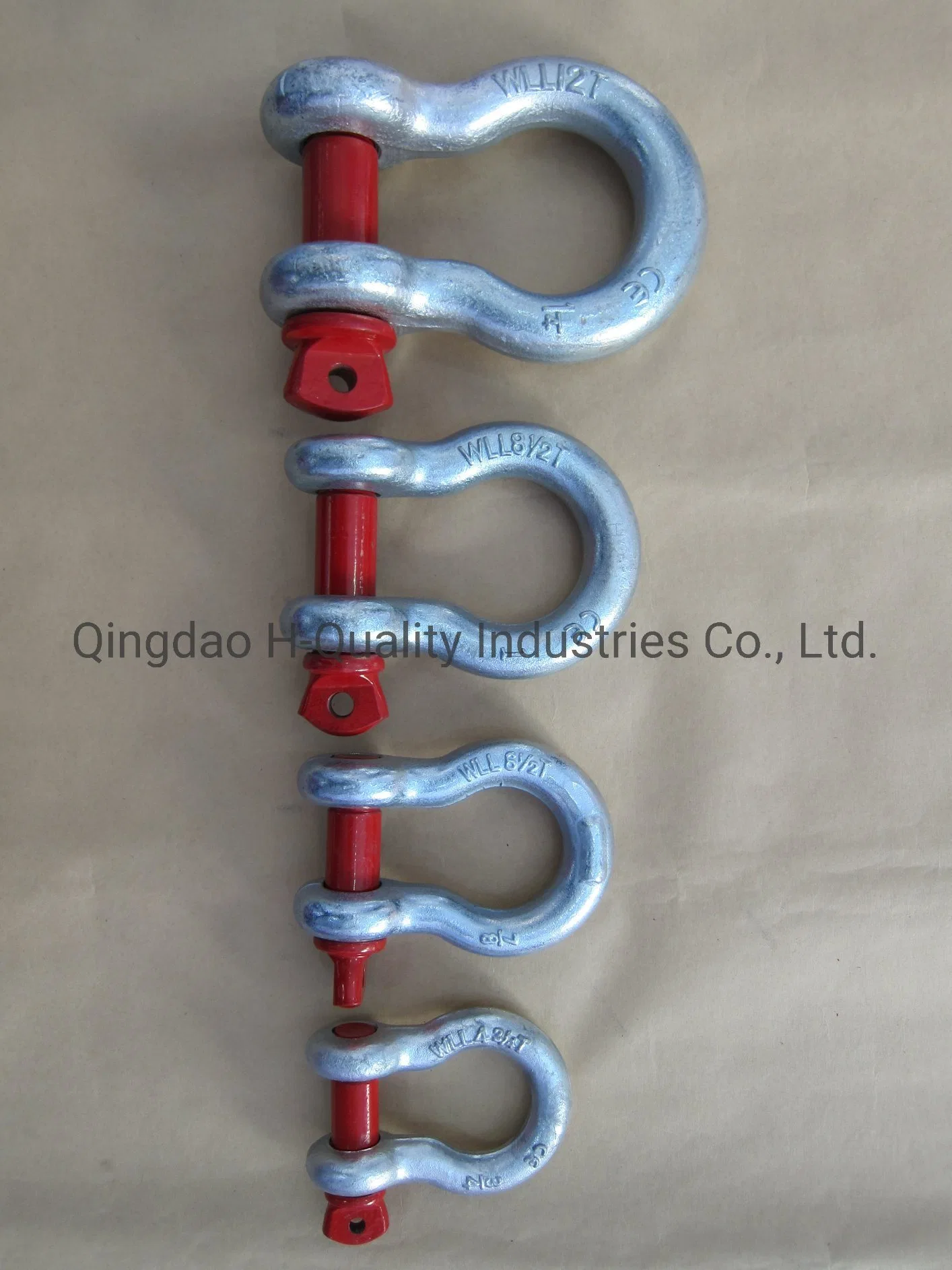 Hot DIP Galvanized Us Type Forged 209 Screw Pin Anchor Shackle