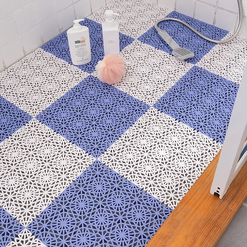 Empalme Baño Mat Baño Cocina Baño Ducha Mat Balcón plástico Cojín