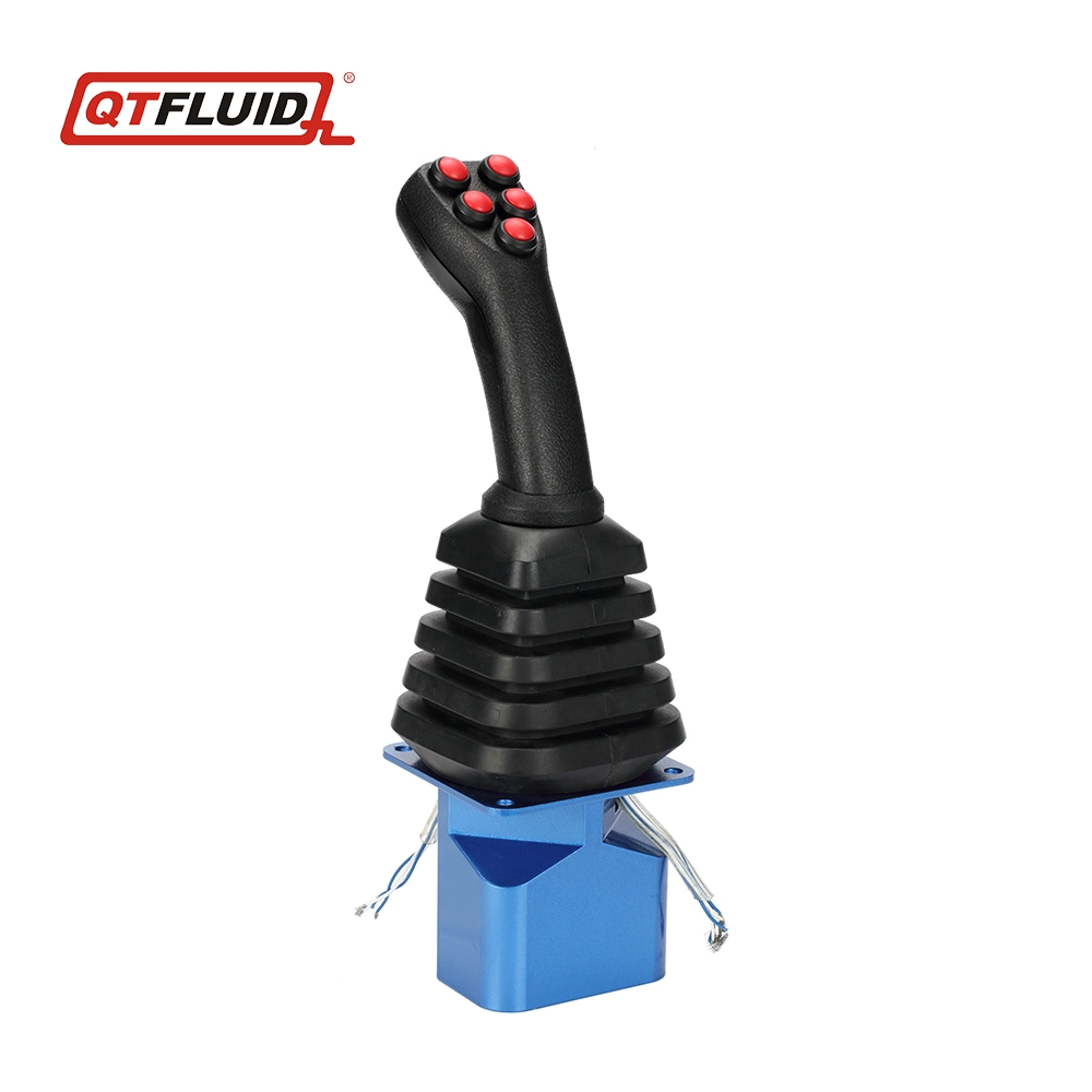 Electric Control Block and Hydraulic Joysticks for Hydraulic Control Valve Operate