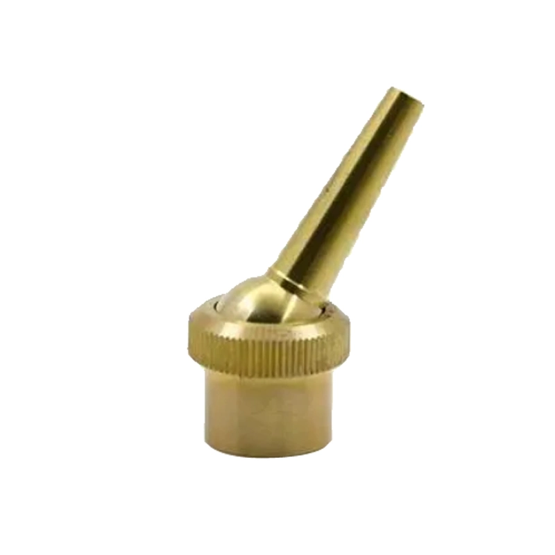 Brass Adjustable Direct Beam Nozzle Multi-Angle Adjustable Fountain Nozzle