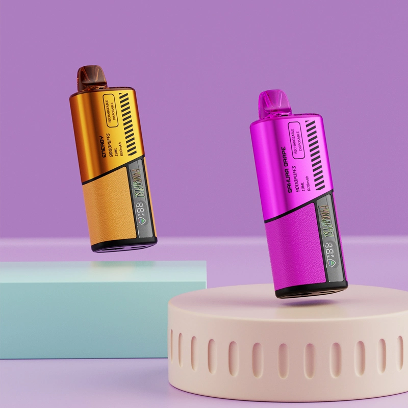 Punkapes 9000 Puffs 2023 Nouveau Vente à chaud Vape en cuir jetable