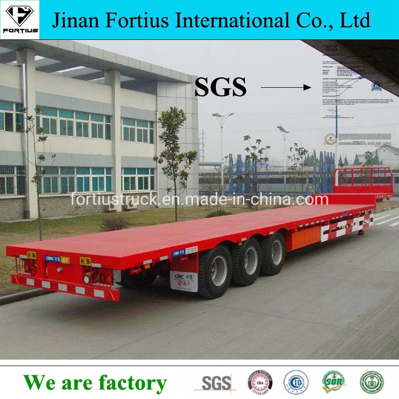 4 Axle 3 Axle 50ton 60t 80 Ton Heavy Duty Gooseneck Low Loader/Lowbed/ Lowboy Low Bed Trailer Truck Semi Trailers for Excavator Transport