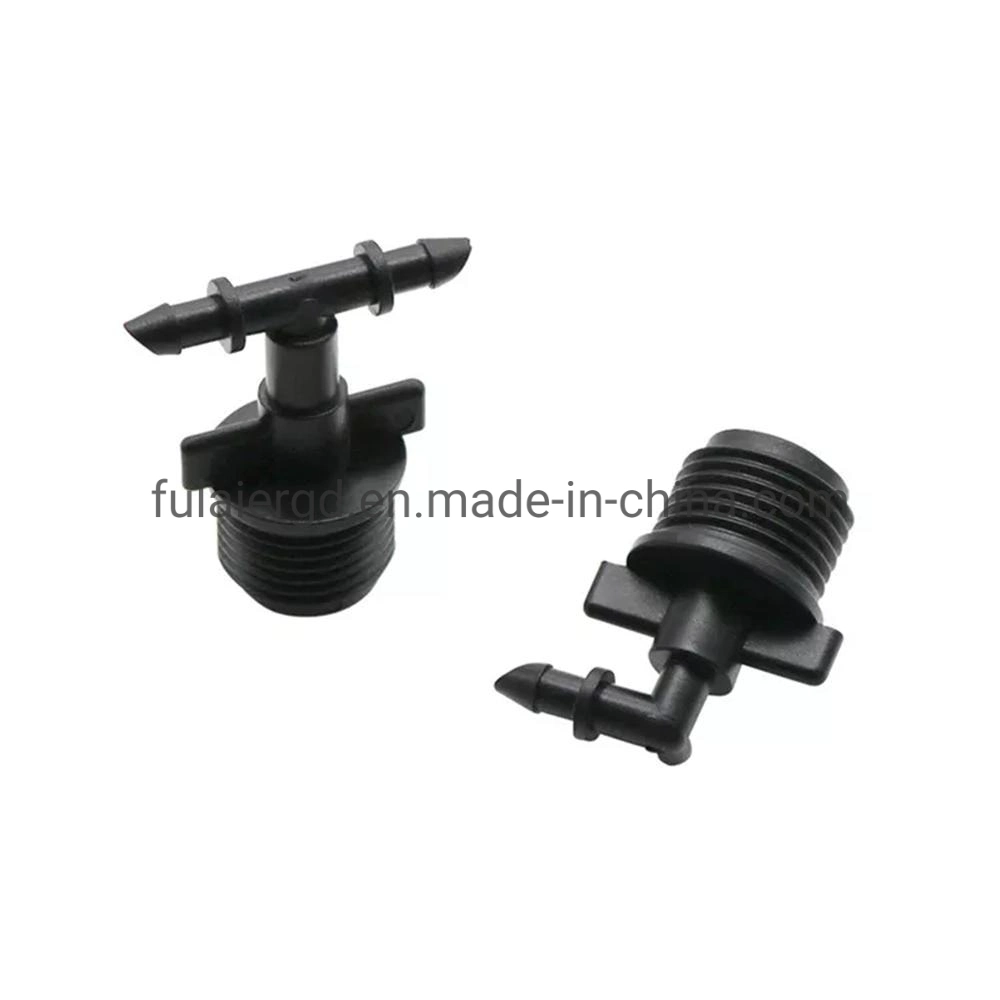 Garden Irrigation 1/2 Inch Male Thread to 4/7mm Hose Barbed Elbow Tee Adapters