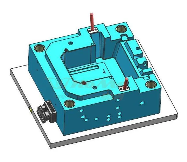 Hongmei Office Use Plastic Portable Paper Shredder Shell Injection Mould Manufacturer New Design 2021 Hot Sale