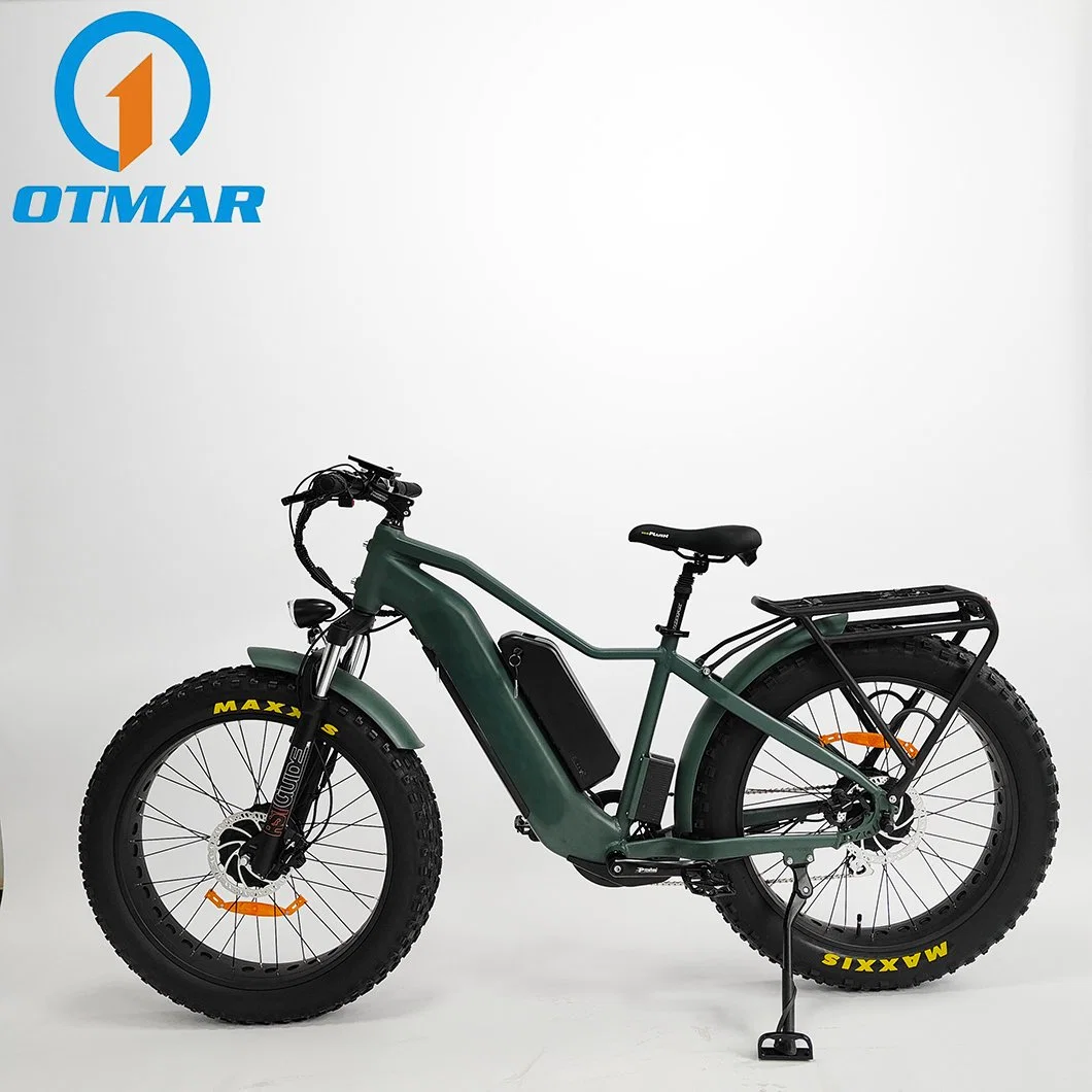 Dual Motor Dual Battery 26 Inch Fat Electric Bike All Drive Dirt Electric Bicycle