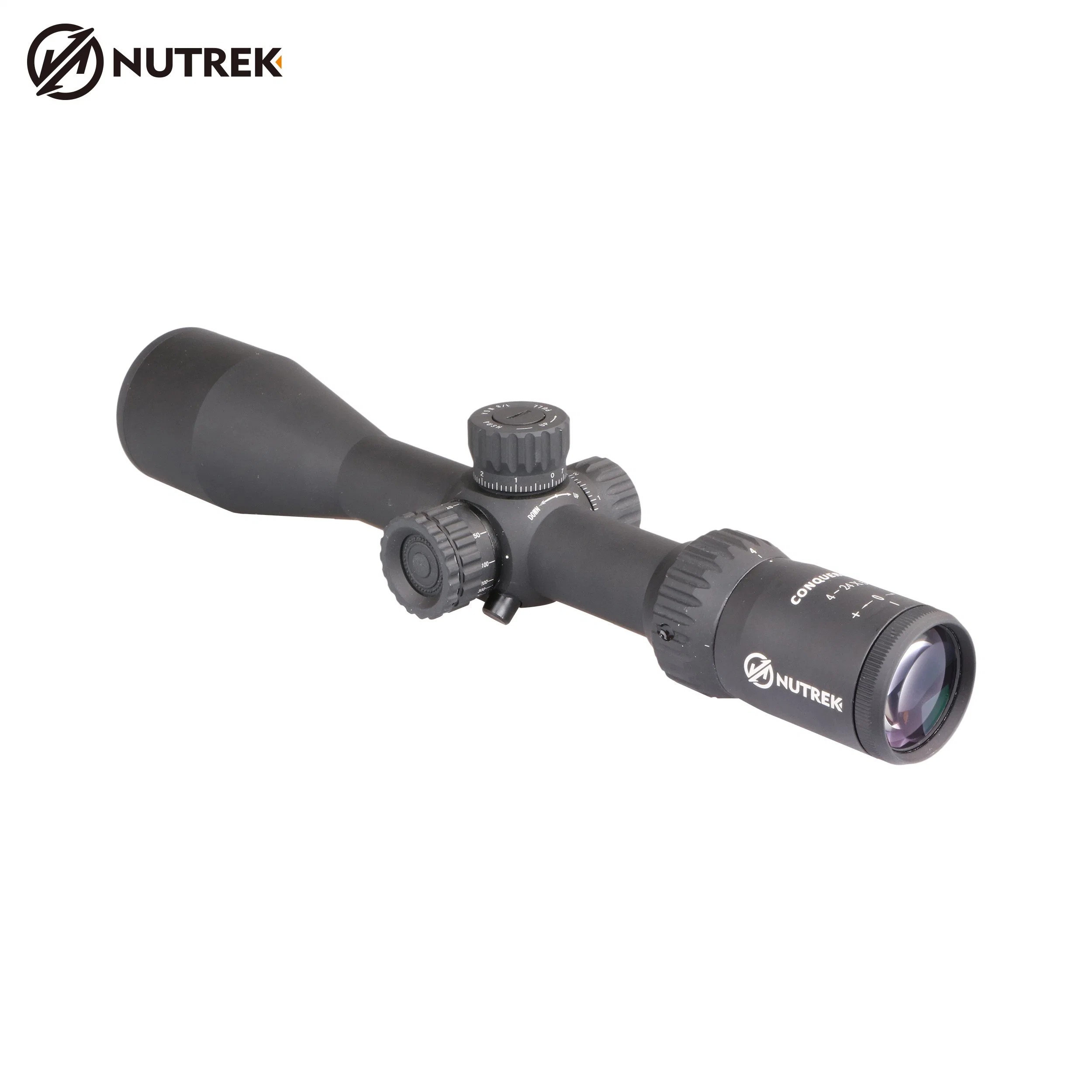 Nutrek Optics 4-24X50 Tactical Waterproof Long Range Riflescope