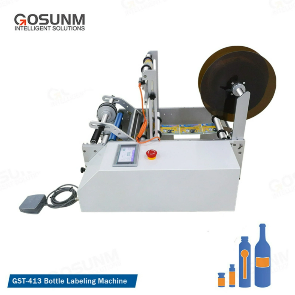 Full Automatic / Semi-Atuo Front and Back Labeling Round Bottle Labeling Machine