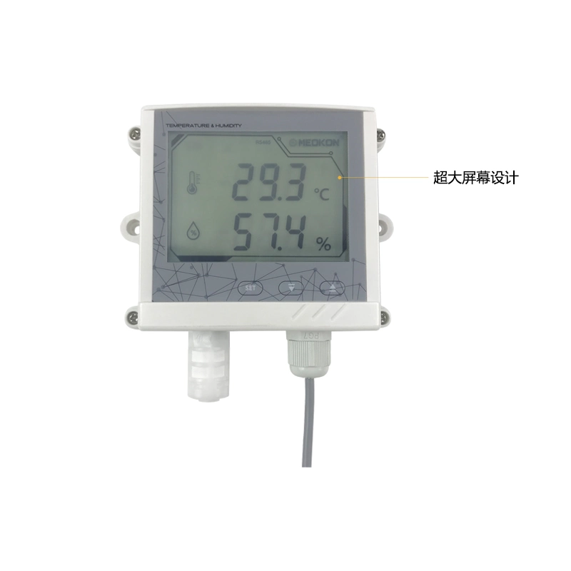 Digital de gran tamaño del sensor de humedad y temperatura para talleres