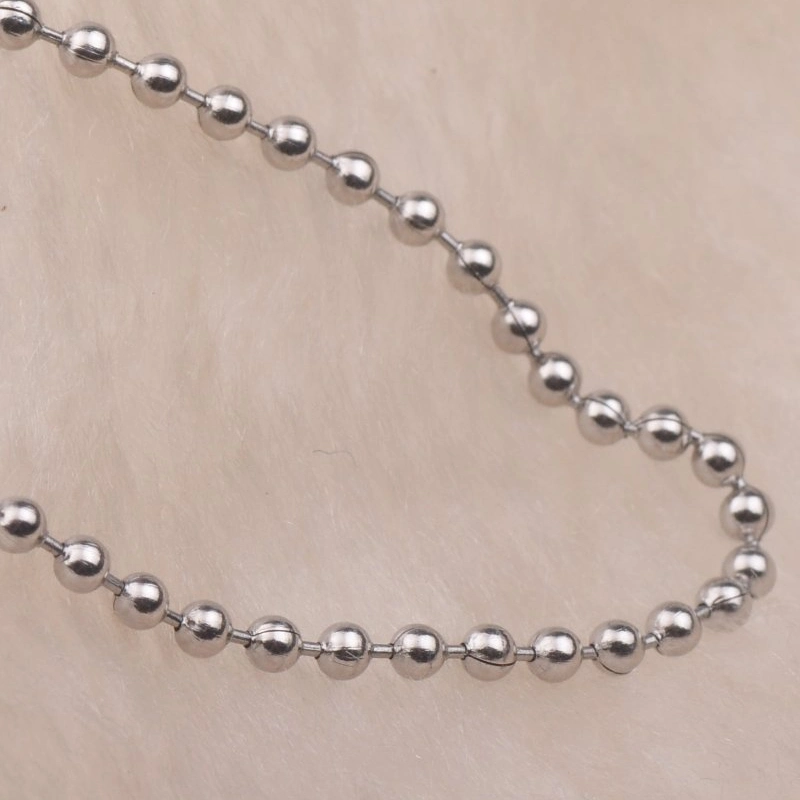 Wholesale/Supplier Price Low MOQ Necklace Jewelry Ball Chain for Decoration