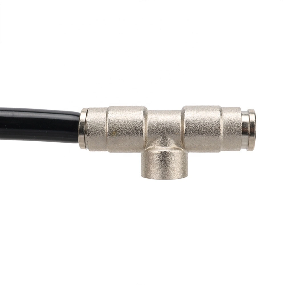 1/8" Rosca fêmea de 3/8" ETE/conector de cotovelo do bico de atomização 9.52mm do adaptador de acoplamento