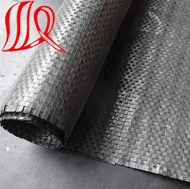 Black PP Woven Geotextile Used in Agriculture