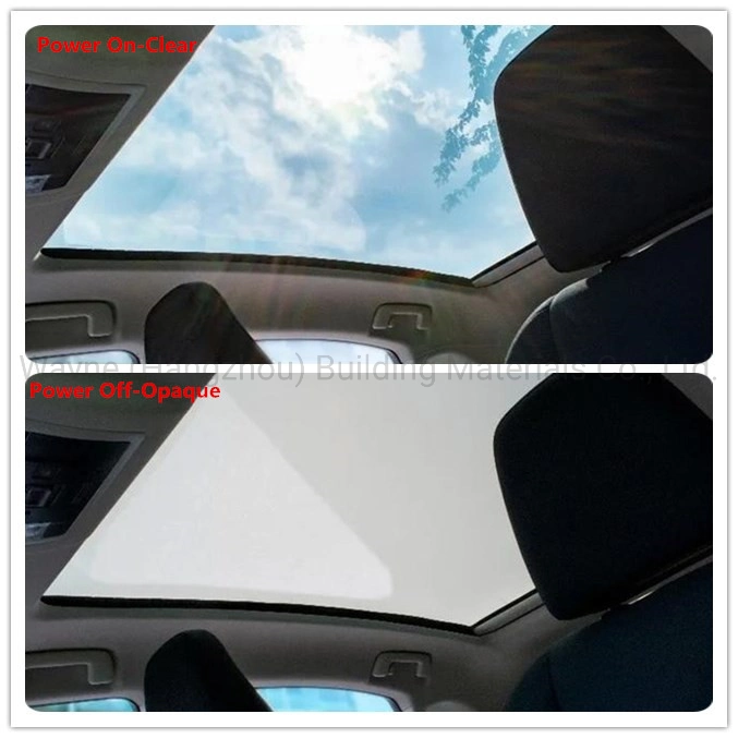 Pdlc Switchable Smart Privacy Film for Skylight Roof Window