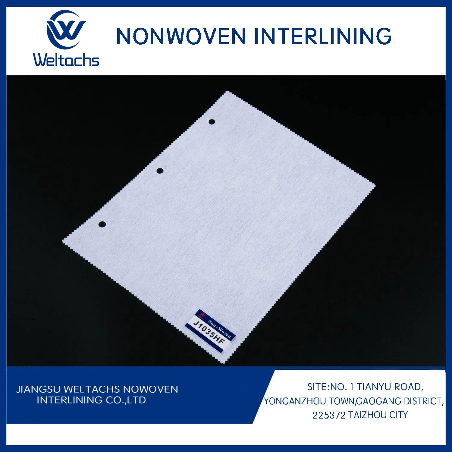 Stock Embroidery Stabilizer Interlining Tearaway 100% Cotton Polyester Nonwoven Backing Paper Fabric