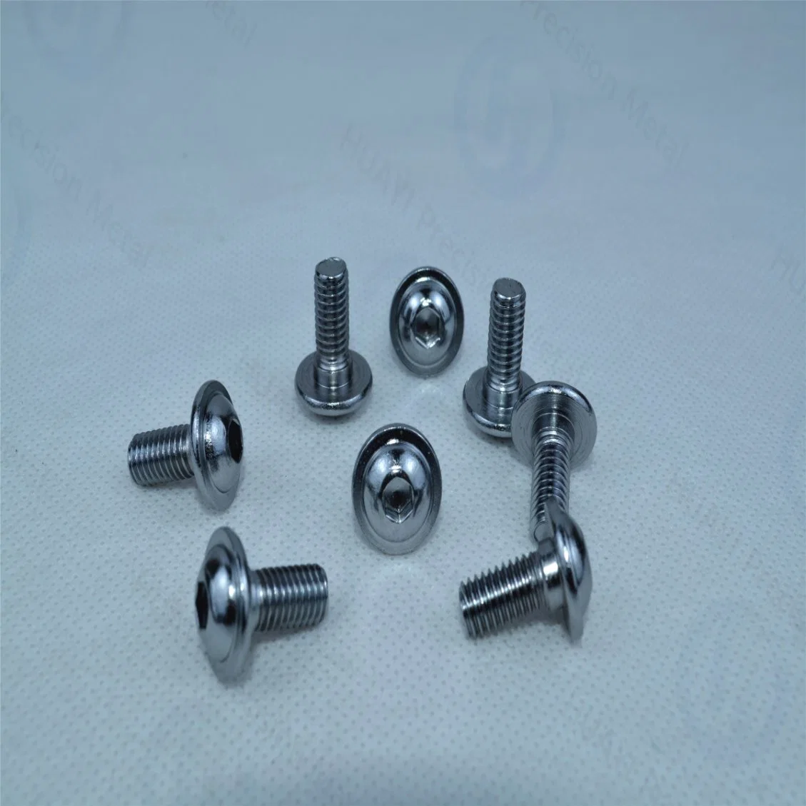 Stainless Steel Prevailing Torque Type Hexagon Thin Nuts with Non-Metallic Insert