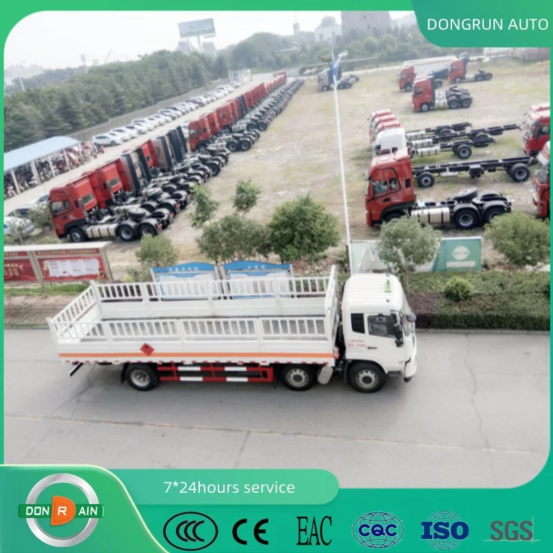 6X2 Multi Funtion LPG/Liquefied/Acetylene/Mathane/Flammable/Petroleum/Compressed Carbon Aioxide/Air/Nitrogen/Oxygen/Gas Cylinder Transport Truck