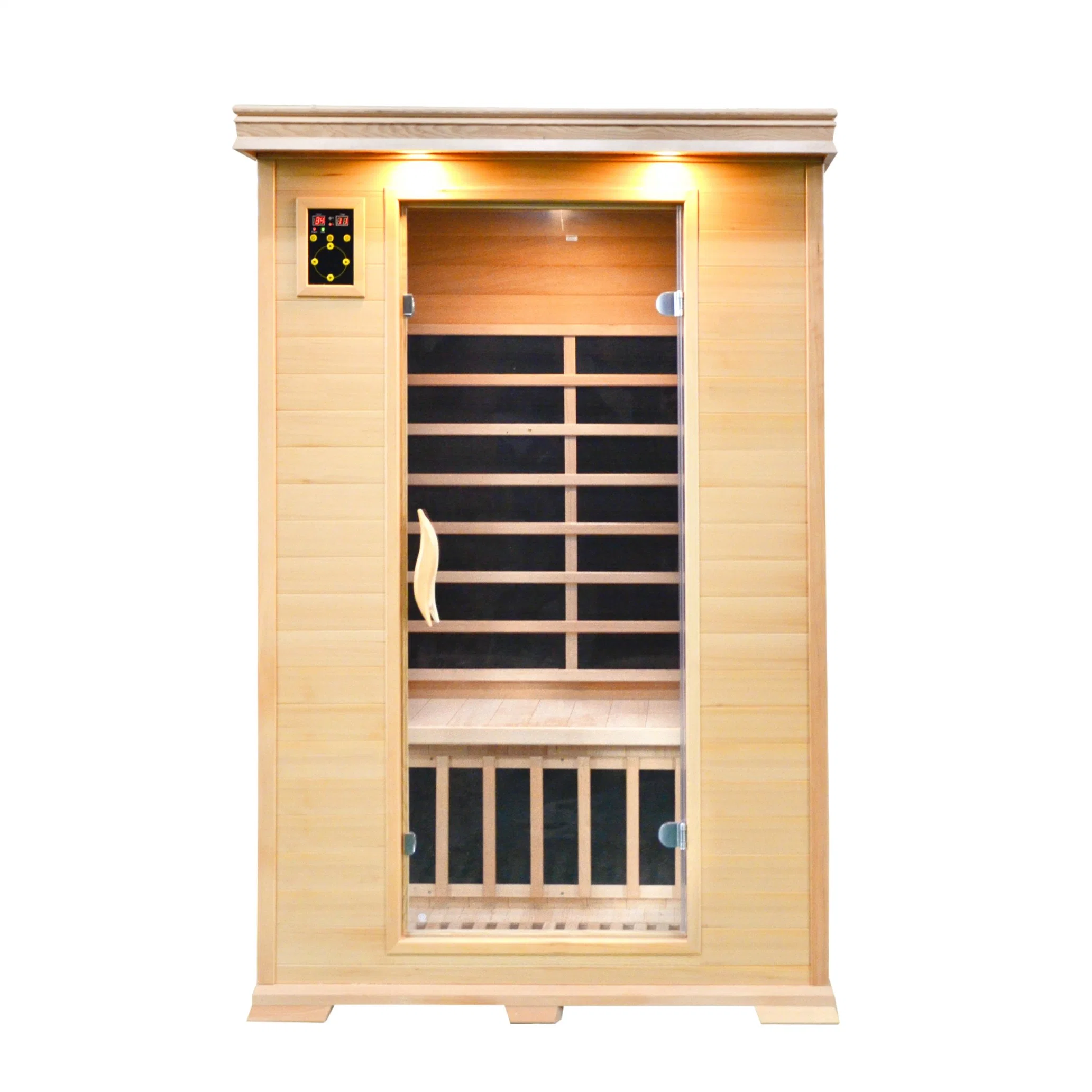 Home Sauna bajo carbono Emf lejos del calentador sauna de infrarrojos